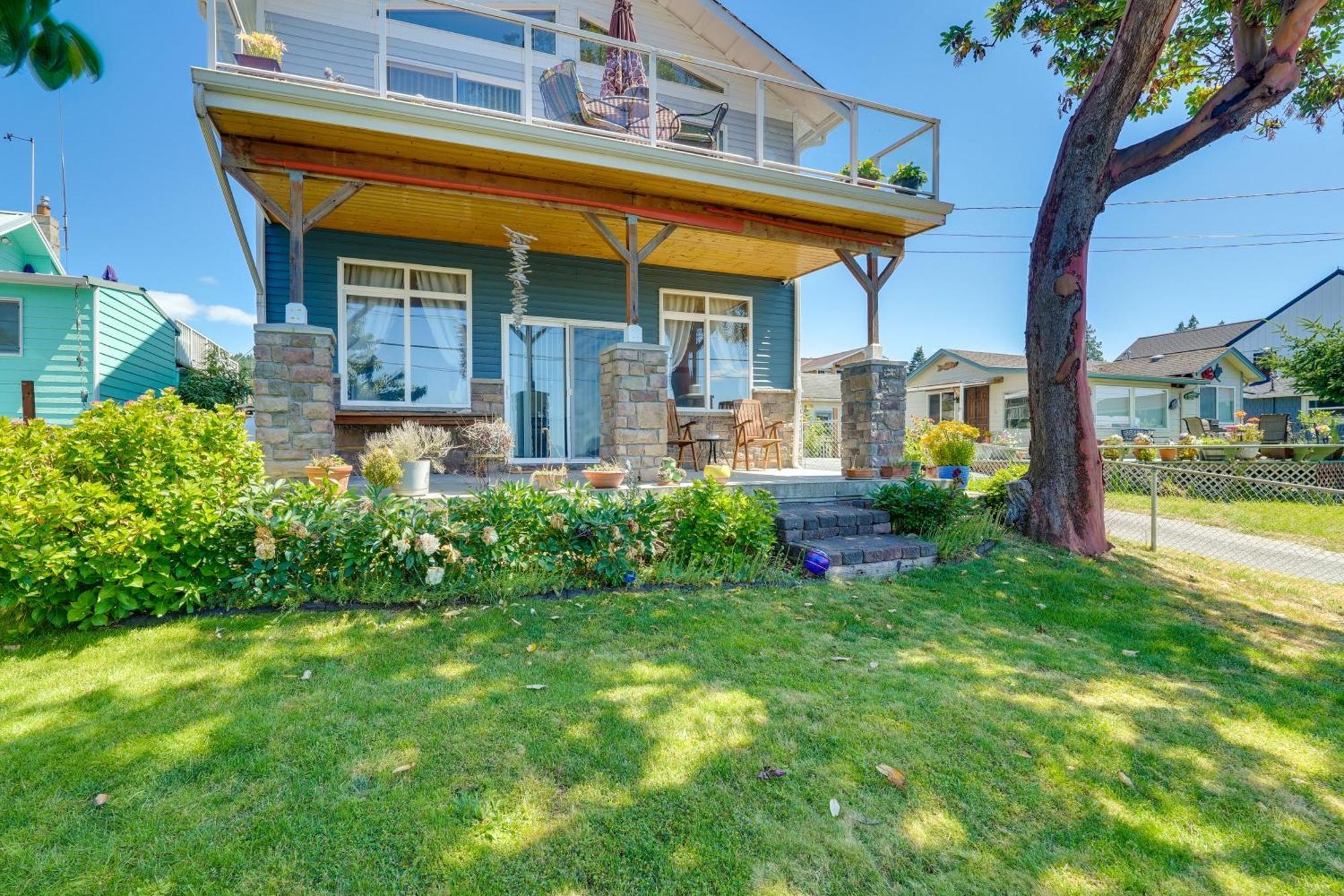 Camano Home With Ocean-View Deck - Walk To Water! Exterior foto