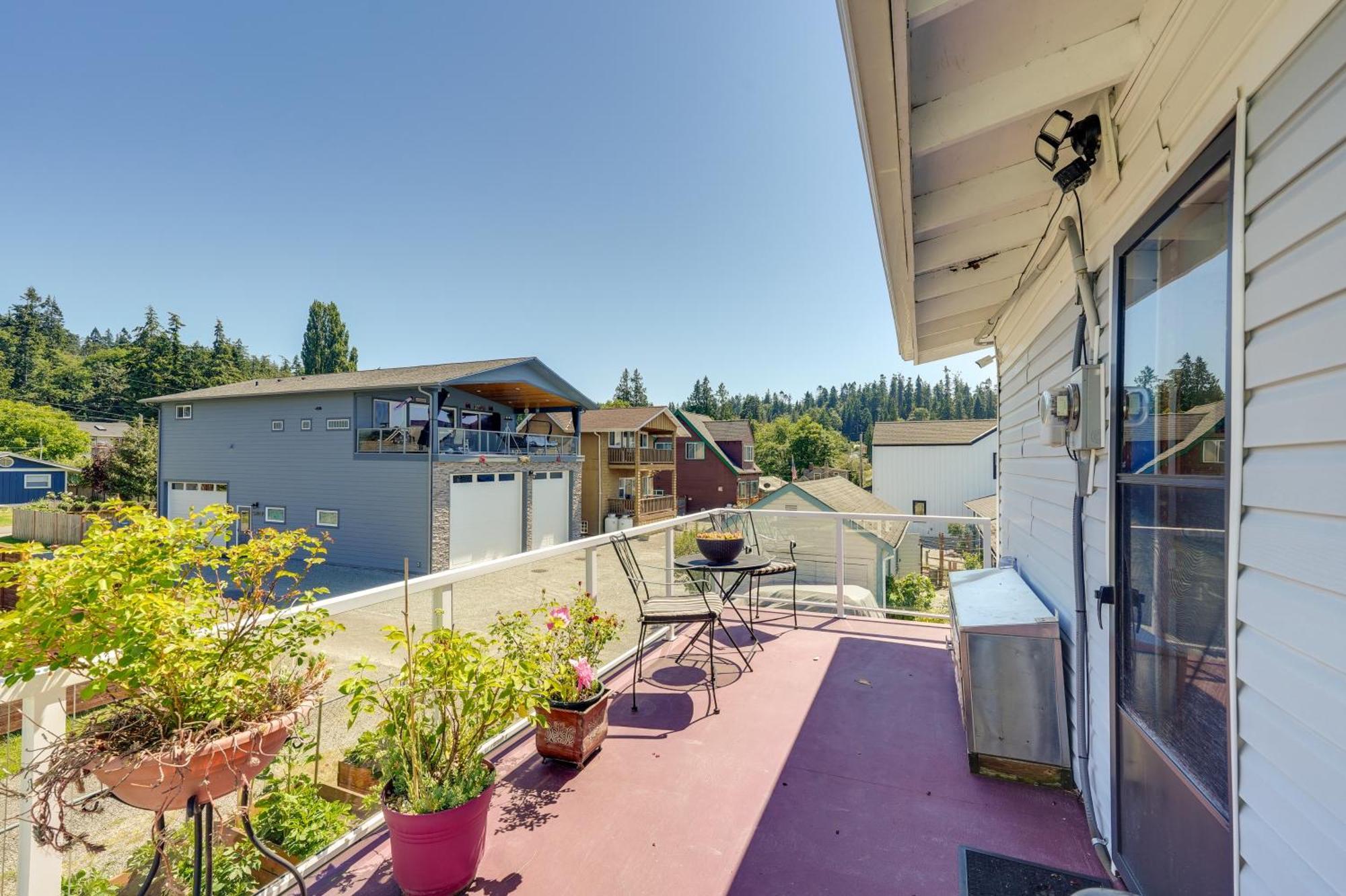 Camano Home With Ocean-View Deck - Walk To Water! Exterior foto